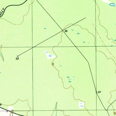 United States Geological Survey Rhodesdale, MD (1988, 24000-Scale) digital map