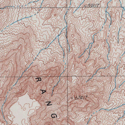 United States Geological Survey Rhyolite Ridge NE, NV (1987, 24000-Scale) digital map