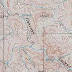 United States Geological Survey Rhyolite Ridge SW, NV (1987, 24000-Scale) digital map