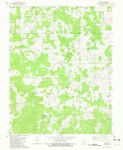 United States Geological Survey Rhyse, MO (1981, 24000-Scale) digital map