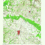 United States Geological Survey Rialto, TN (1961, 62500-Scale) digital map