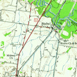 United States Geological Survey Rialto, TN (1961, 62500-Scale) digital map