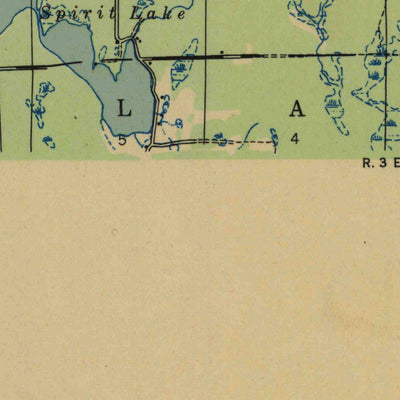 United States Geological Survey Rib Lake, WI (1945, 48000-Scale) digital map