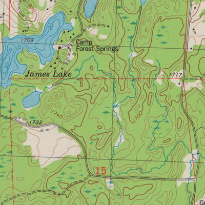 United States Geological Survey Rib Lake, WI (1979, 24000-Scale) digital map