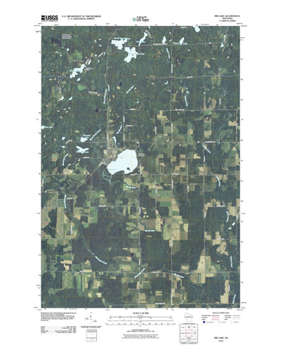 United States Geological Survey Rib Lake, WI (2010, 24000-Scale) digital map