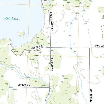 United States Geological Survey Rib Lake, WI (2022, 24000-Scale) digital map