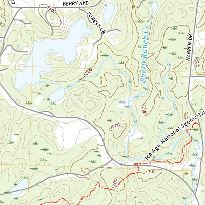 United States Geological Survey Rib Lake, WI (2022, 24000-Scale) digital map