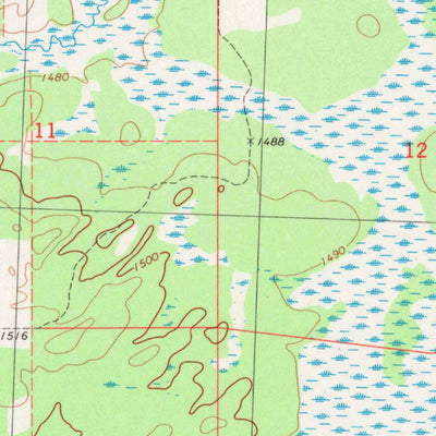 United States Geological Survey Rib River Lookout Tower, WI (1979, 24000-Scale) digital map