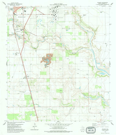 United States Geological Survey Ricardo, TX (1979, 24000-Scale) digital map