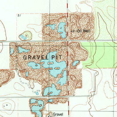 United States Geological Survey Ricardo, TX (1979, 24000-Scale) digital map