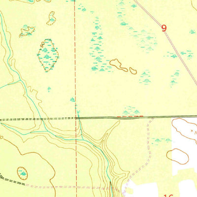 United States Geological Survey Rice Creek, FL (1949, 24000-Scale) digital map