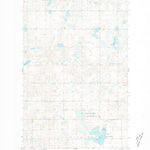 United States Geological Survey Rice Lake, ND (1980, 24000-Scale) digital map