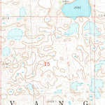 United States Geological Survey Rice Lake, ND (1980, 24000-Scale) digital map