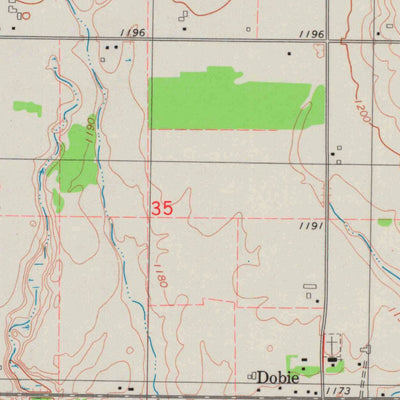 United States Geological Survey Rice Lake North, WI (1981, 24000-Scale) digital map