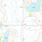 United States Geological Survey Rice Lake NW, ND (1980, 24000-Scale) digital map