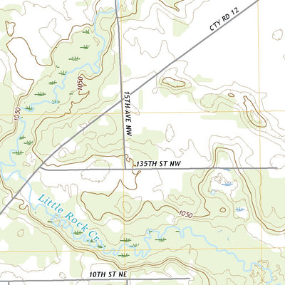 United States Geological Survey Rice, MN (2022, 24000-Scale) digital map