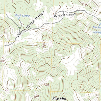 United States Geological Survey Rice Mountain, UT (2023, 24000-Scale) digital map