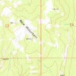 United States Geological Survey Rice Mountain, UT-NV (1972, 24000-Scale) digital map