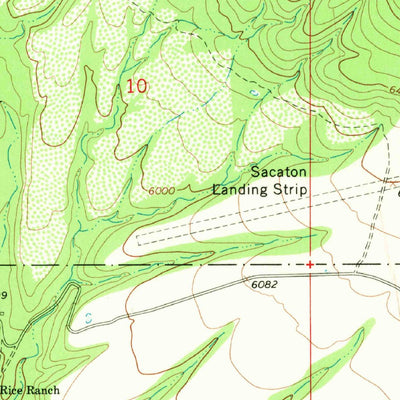 United States Geological Survey Rice Ranch, NM (1965, 24000-Scale) digital map