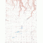 United States Geological Survey Rice Reservoir, MT (1954, 24000-Scale) digital map