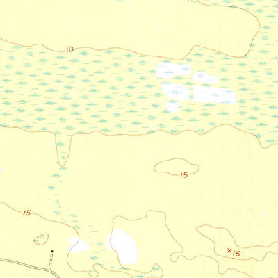 United States Geological Survey Riceboro, GA (1955, 24000-Scale) digital map