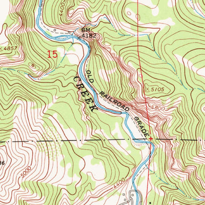 United States Geological Survey Riceville, MT (1967, 24000-Scale) digital map