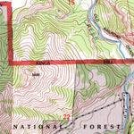 United States Geological Survey Riceville, MT (1995, 24000-Scale) digital map