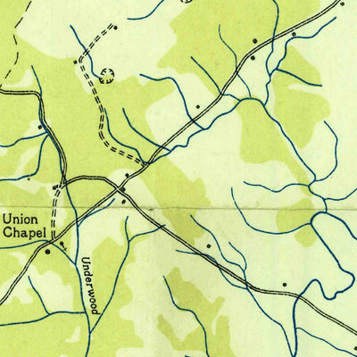 United States Geological Survey Riceville, TN (1935, 24000-Scale) digital map