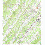 United States Geological Survey Riceville, TN (1964, 24000-Scale) digital map