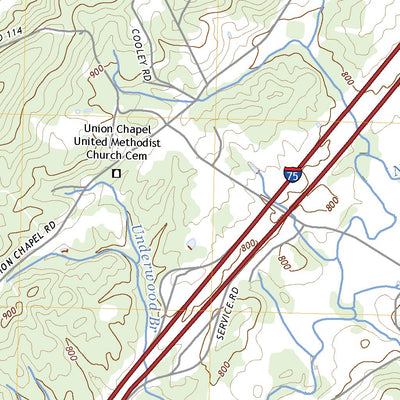 United States Geological Survey Riceville, TN (2022, 24000-Scale) digital map