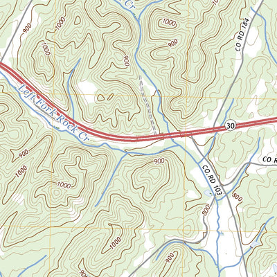 United States Geological Survey Riceville, TN (2022, 24000-Scale) digital map