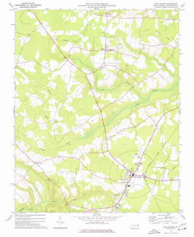 United States Geological Survey Rich Square, NC (1974, 24000-Scale) digital map