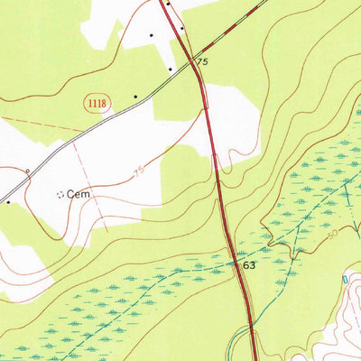 United States Geological Survey Rich Square, NC (1974, 24000-Scale) digital map