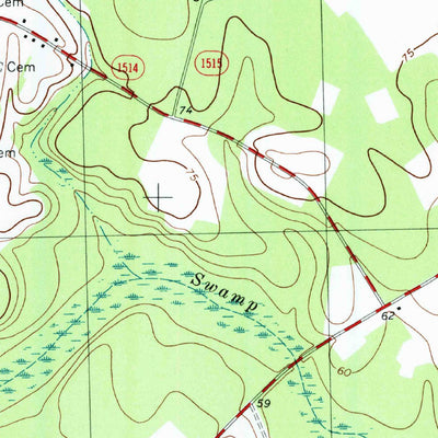United States Geological Survey Rich Square, NC (1997, 24000-Scale) digital map