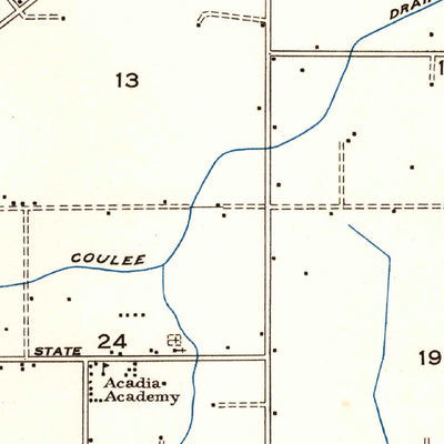 United States Geological Survey Richard, LA (1947, 31680-Scale) digital map