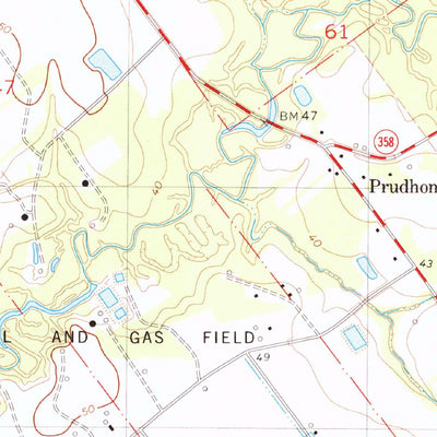 United States Geological Survey Richard, LA (1983, 24000-Scale) digital map