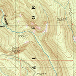United States Geological Survey Richards Creek, MT-WY (1986, 24000-Scale) digital map