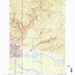 United States Geological Survey Richards Creek, MT-WY (2000, 24000-Scale) digital map