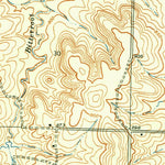 United States Geological Survey Richards, MO-KS (1942, 24000-Scale) digital map