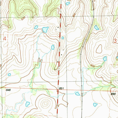 United States Geological Survey Richards, MO-KS (1991, 24000-Scale) digital map