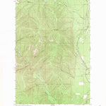 United States Geological Survey Richards Peak, MT (1966, 24000-Scale) digital map