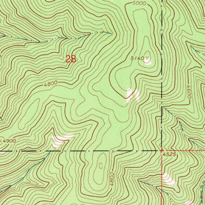 United States Geological Survey Richards Peak, MT (1966, 24000-Scale) digital map