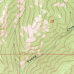 United States Geological Survey Richards Peak, MT (1966, 24000-Scale) digital map