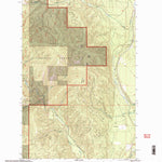 United States Geological Survey Richards Peak, MT (1999, 24000-Scale) digital map