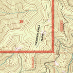United States Geological Survey Richards Peak, MT (1999, 24000-Scale) digital map