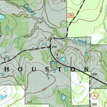 United States Geological Survey Richards, TX (1997, 24000-Scale) digital map