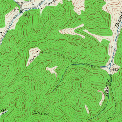 United States Geological Survey Richardson, KY (1954, 24000-Scale) digital map