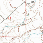 United States Geological Survey Richardson Springs NW, CA (1952, 24000-Scale) digital map