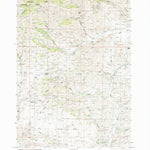 United States Geological Survey Richardson Summit, ID (1986, 24000-Scale) digital map