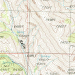 United States Geological Survey Richardson Summit, ID (1986, 24000-Scale) digital map
